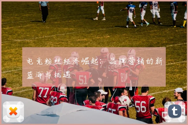 电竞粉丝经济崛起：品牌营销的新蓝海与机遇