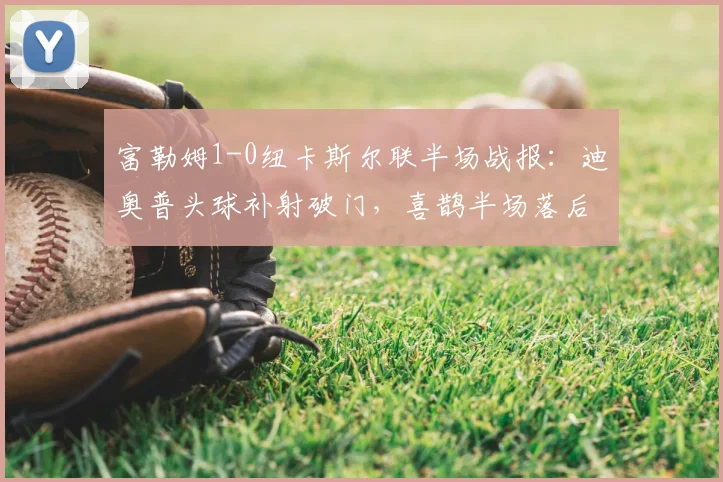富勒姆1-0纽卡斯尔联半场战报:迪奥普头球补射破门,喜鹊半场落后